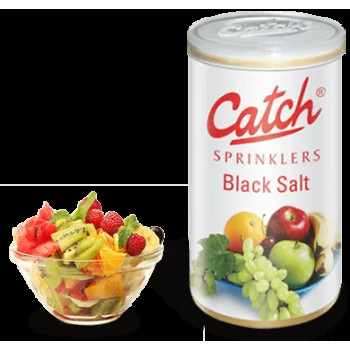 Catch Sprinkler Black Salt 200g jar.