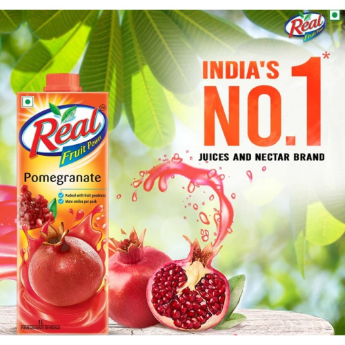 Real Fruit Power Pomegranate Juice 1L