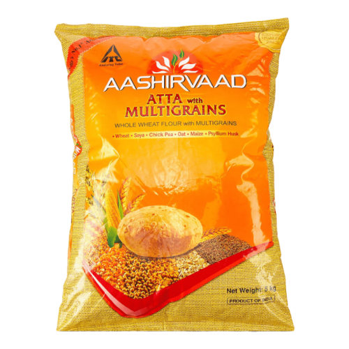 Aashirvaad Atta with Multigrains, 5kg 