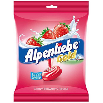 Alpenliebe Candy Cream Strawberry,