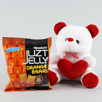 Alpenliebe Juzt Jelly Orange Flavour Bears Pouch