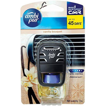 Ambi Pur Vanilla Bouquet Car Air Freshener 
