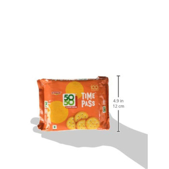 Britannia 50-50 Timepass Classic Salted Biscuits, 66 g