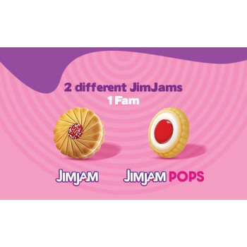 Britannia Jim Jam Pops Biscuit 