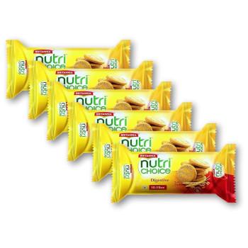 Britannia NutriChoice Digestive Zero High Fiber Biscuit 120g