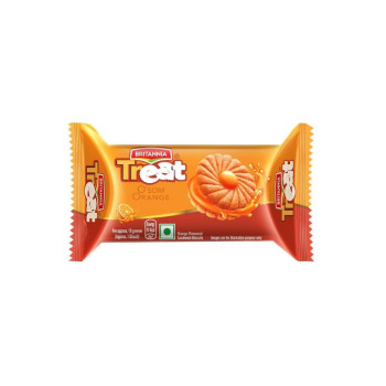 Britannia Treat Orange Creme Biscuits 51 g