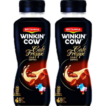 Britannia Winkin Cow Cold Coffee Cafe Frappe 180 ml