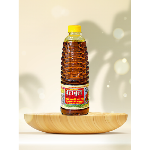 BulBul Kachi Ghani Sarso Oil 1L