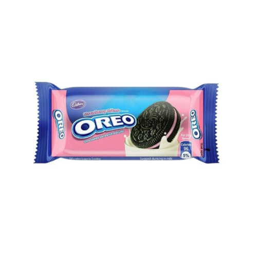 Cadbury Oreo Strawberry Cream Biscuits 43.75 g