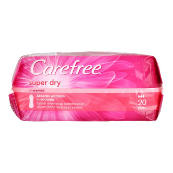 Carefree Super Dry Panty Liners 
