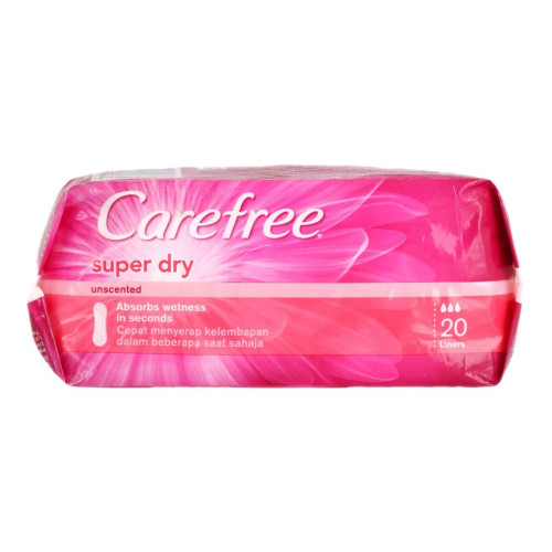 Carefree Super Dry Panty Liners 