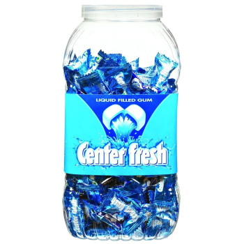 Center Fresh, Spearmint, Chewing Gum Jar