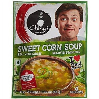 Chings Secret Sweet Corn Veg 13g