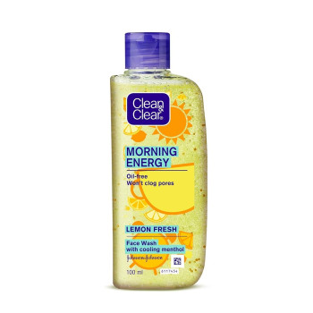 Clean & Clear Morning Energy Lemon Fresh, Yellow, 50ml