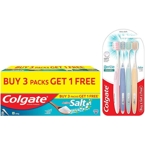 Colgate Active Salt Toothpaste, Daily Germ Protection