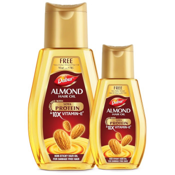 Dabur Almond Hair Oil for Damage Free Hai 45ml