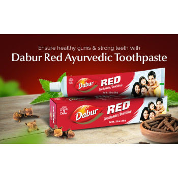 Dabur Red Paste For Teeth & Gums Ayurvedic Paste 200g