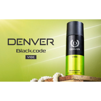 DENVER Black Code Vibe Deo 150ml