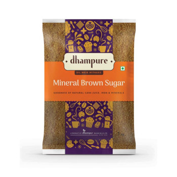 Dhampure Mineral Brown Sugar 1KG