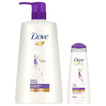 Dove Nutritive Solutions Daily Shine Shampoo 340ml