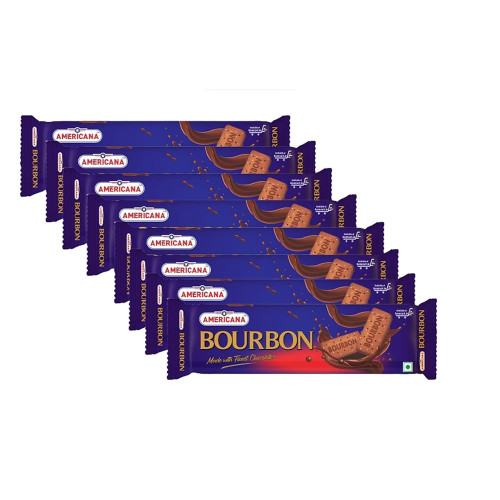 Dukes Bourbon Premium Chocolate Flavoured Sandwich Biscuit 100G