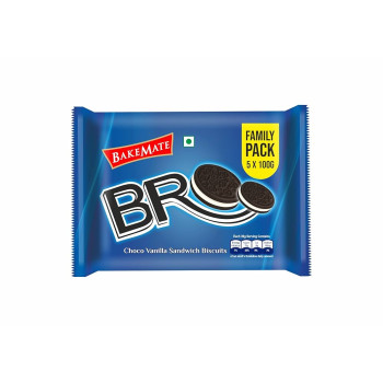 Dukes Dark N Crème Vanilla Flavoured Sandwich Biscuit 