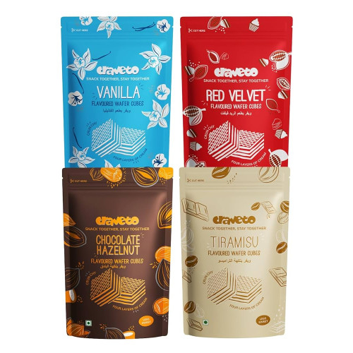 Dukes Waffy Creamy & Crunchy Wafers Assorte