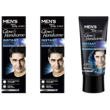 Fair & Lovely Glow & Handsome Instant Brightness Cream - 25Grams Cream