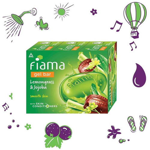 Fiama Lemongrass & Jojoba Gel Bar 75g