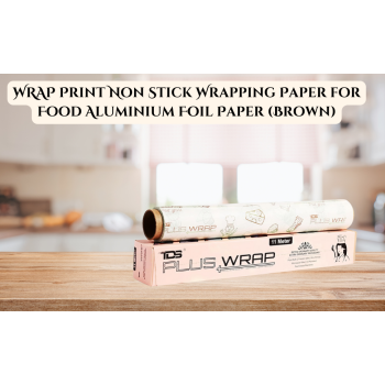 Food Plus Aluminium Foil Paper 100Mtr