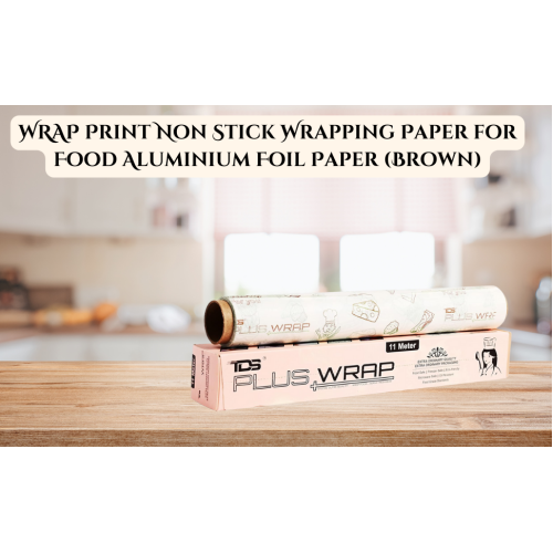 Food Plus Aluminium Foil Paper 100Mtr