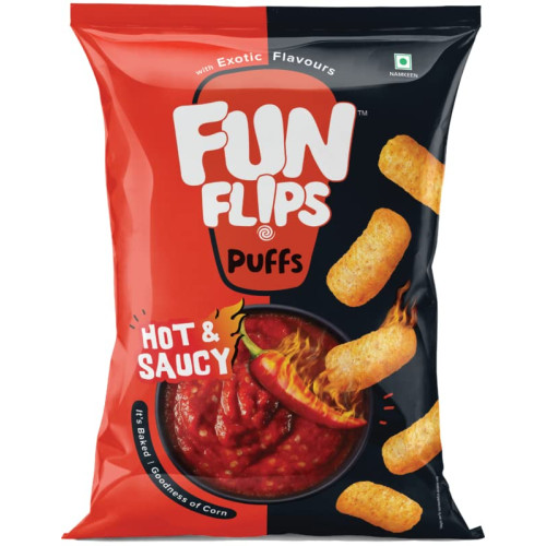 Fun Flips Hot & Saucy Puffs