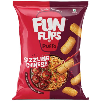 Fun Flips Puffs Sizzling Chinese 60g