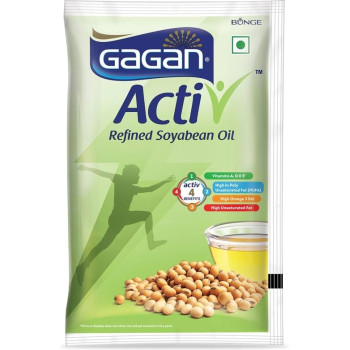 Gagan Sunflower Oil Pouch  (1 L)