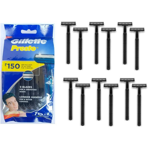 Gillette Presto Manual Shaving Razor