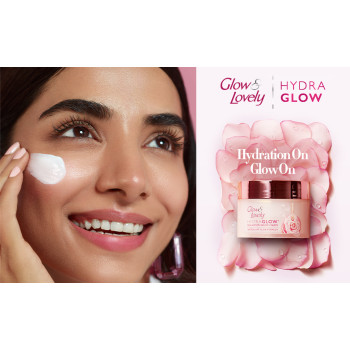 Glow & Lovely Hydra Glow, Rose Enrich Serum Cream (25g)