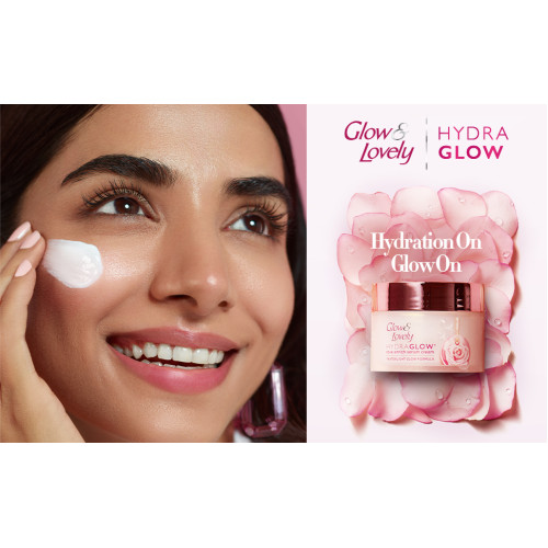 Glow & Lovely Hydra Glow, Rose Enrich Serum Cream (25g)