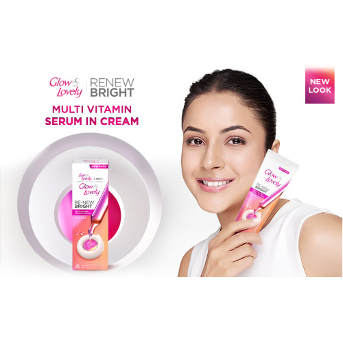 Glow and Lovely Renew Bright Multivitamin Serum in Cream 50g