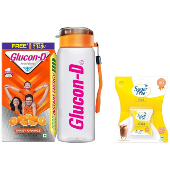 Glucon-D Tangy Orange Glucose Powder 450g