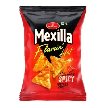 Haldiram Mexilla Flamin Hot Tortilla Chips - Sizzling Spicy