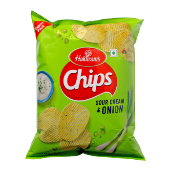 Haldirams chips onion 55g 