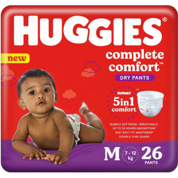Huggies Complete Comfort Dry Pants Medium 