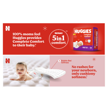 HUGGIES COMPLETE COMFORT L1