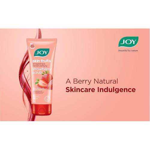 Joy Skin Fruits Oil Regulating Strawberry Scrub 60ml