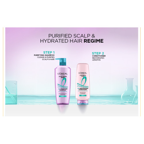 L’Oréal Paris Hyaluron Pure 72H Rehydrating Conditioner 175ML
