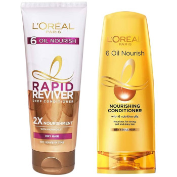 L'Oreal Paris 6 Oil Nourish Conditioner, 180ml
