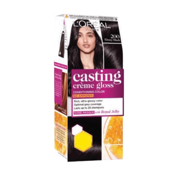 L'Oreal Paris Casting Creme Gloss Hair Colour - 200 Ebony Black 