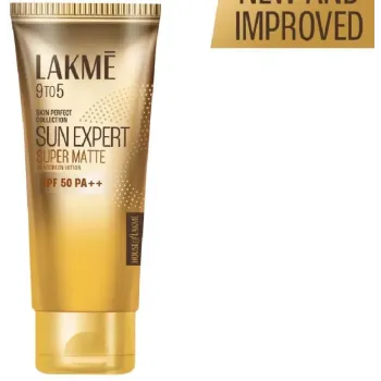 LAKME 9 TO 5 SUN EXPERT SUPER MATTE SUNSCREEN LOTION