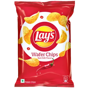 Lay's Wafer Potato Chips Red Chilli 48g