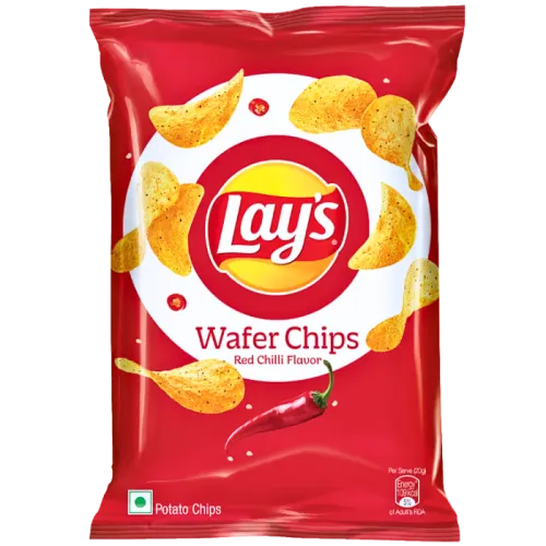 Lay's Wafer Potato Chips Red Chilli 48g